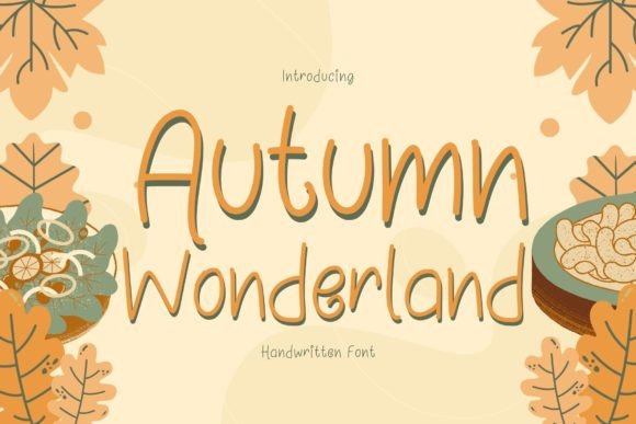 Autumn Wonderland: A Font for Storytelling