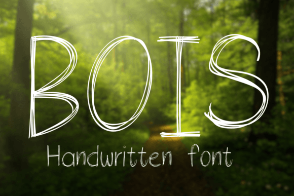Bois: The Friendly Handwritten Font That Brings Your Products to Life