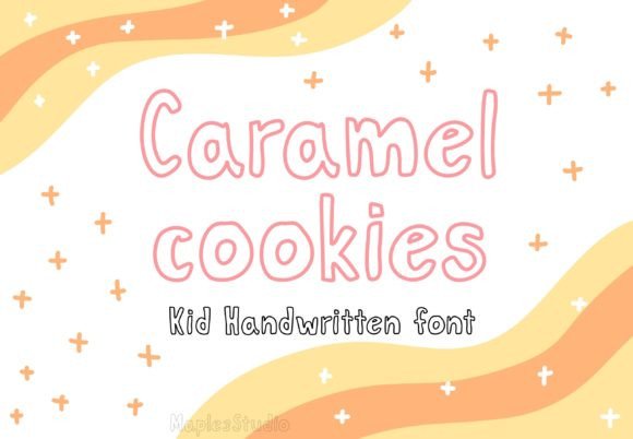 Caramel Cookies Font: A Whimsical Playful Typeface