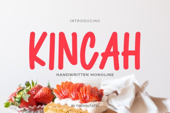 Kincah: A Font Built for Marketing's Playful Side