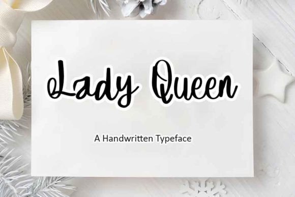 Lady Queen: A Joyful Handwritten Font for Web Design