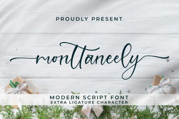 Monttaneely: The Elegant Font for a Polished Brand Identity