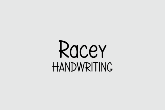 Racey Font: Adding a Friendly Touch to Your Handmade Products