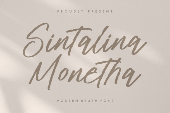 Sintalina Monetha: A Brush Font Built for Campaigns