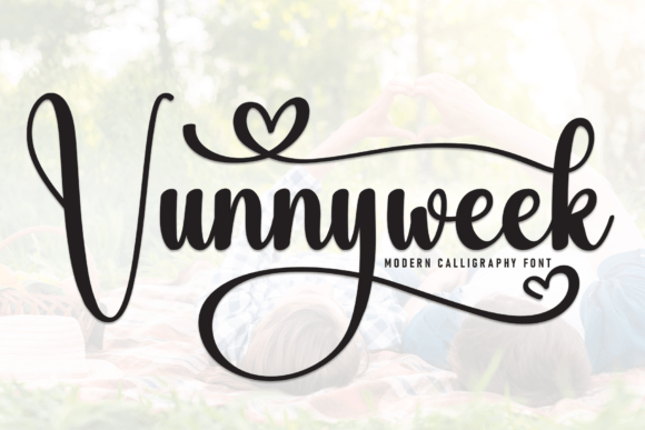 Vunnyweek: A Sweet Handwritten Font for Friendly Brands